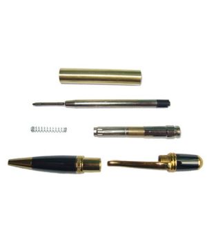 Charnwood Sienna Twist Pen Kit in Gold & Gun Metal
