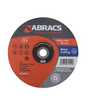 Abracs PH23030FM Phoenix II Flat Metal Cutting Disc 230mm x 3.0mm x 22mm