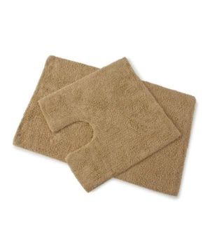 Blue Canyon 105/LA Premier 2 Piece Bath Mat Set in Walnut Latte