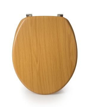 Blue Canyon MDF Toilet Seat SS Hinge in Beech