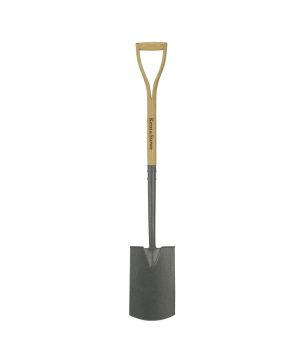 Kent & Stowe Carbon Steel Digging Spade FSC with 1110mm length and ash wood YD handle