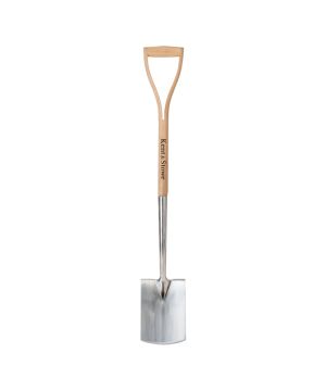 Kent & Stowe 70100701 Garden Life Stainless Steel Digging Spade with ash wood handle