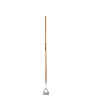 Kent & Stowe Garden Life Stainless Steel Dutch Hoe, 0.82kg, 1300mm length, with stainless steel head and ash wood handle