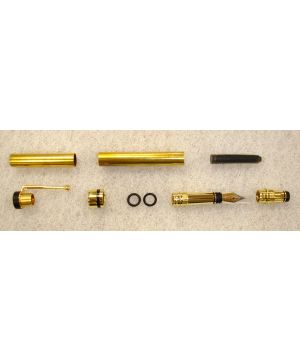 Charnwood PENEF Classic Elite Fountain Pen Kit in Gold