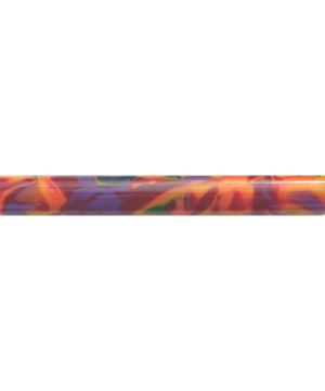 Charnwood AB04 Acrylic Pen Blank in Carnival Cammo, 20mm x 20mm x 130mm