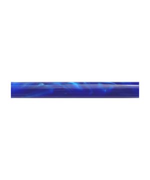 Charnwood AR25 Acrylic Pen Blank in Blue with Pearl Swirl, 19mm diameter and 130mm length