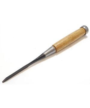 Asahi DK-33 Japanese Laminated SK5 High Carbon Steel Bench Chisel, 3mm