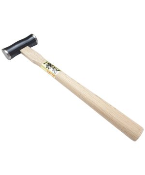Asahi SUMARU375 Japanese Maru Genou Hammer, 375g steel head and Japanese oak handle