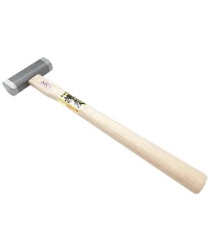 Asahi Japanese Octagonal Gennou Hammer 375g with silver head