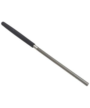 Iwasaki ST-6R Japanese Standard Round Carvers File, 200mm x 6mm Diameter with rubber handle