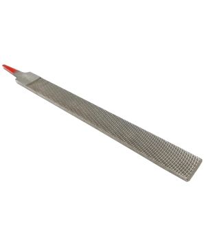 Iwasaki CP-20S Japanese Chemically Polished Flat Carvers File Smooth Cut, 200mm x 20mm with red tang