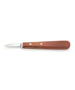 Beber BDK Detail Carving Knife with 36mm Sheffield steel blade and rosewood handle