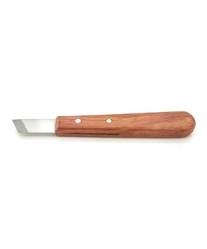 Beber BSK skew carving knife with Sheffield steel blade and rosewood handle