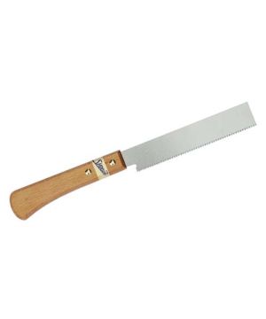 Shogun FL150 Japanese flush cut pull saw with 150mm flexible blade and wooden handle