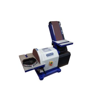 Charnwood BD48 Belt & Disc Sander, 4″ x 8″ with Integral Dust Collection