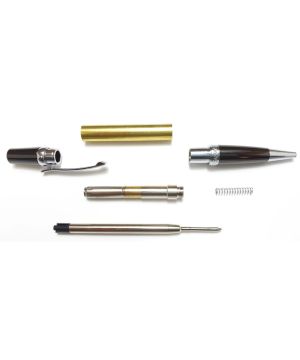 Charnwood EB2 Elegant Beauty Twist Pen in Chrome and Gun Metal