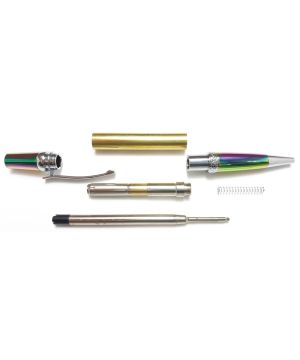 Charnwood EB3 Elegant Beauty Twist Pen in chrome and pearlescent