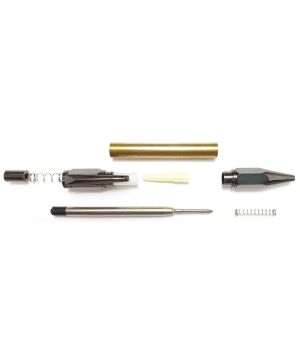 Charnwood HC1 Hexagonal Click Pen in Gun Metal