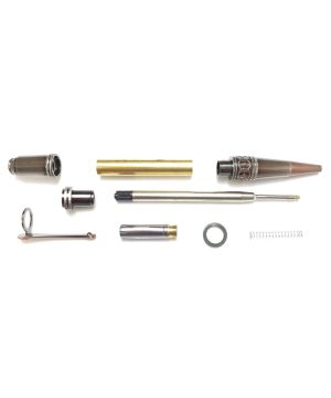 Charnwood Spiritual Twist Pen ST1 in Antique Rose Copper and Gun Metal