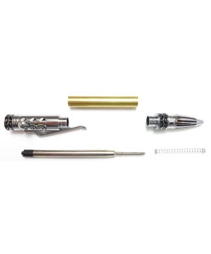 Charnwood SS1 Stick Shift Click Pen in chrome