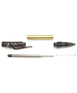 Charnwood SS2 Stick Shift Click Pen in Gun Metal