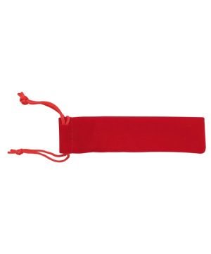 Charnwood VP3 Red Velvet Draw String Pen Pouch Case Pack of 5