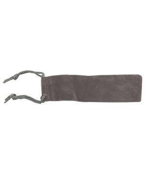 Charnwood VP4 grey velvet drawstring pen pouch, pack of 5
