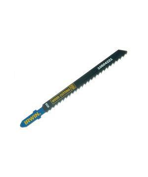 Irwin T234X Jigsaw Blades for Wood, 115mm carbon steel, pack of 5