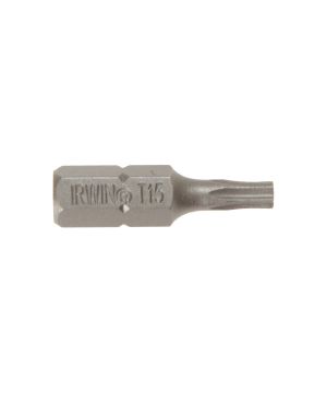 Irwin IRW10504352 Torx T15 x 25mm Screwdriver Bits, Pack of 10