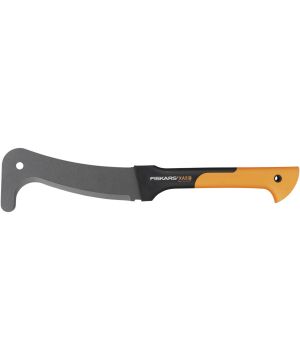 Fiskars WoodXpert Brush Hook XA3 with steel blade and FiberComp shaft
