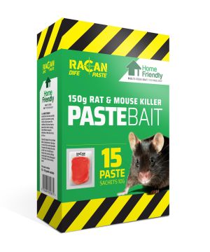 Racan R8909 Dife Paste 15 x 10g sachets rodent control bait