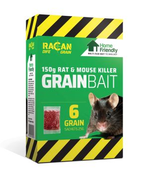 Racan R8910 Dife Grain rodent control 6 x 25g sachets