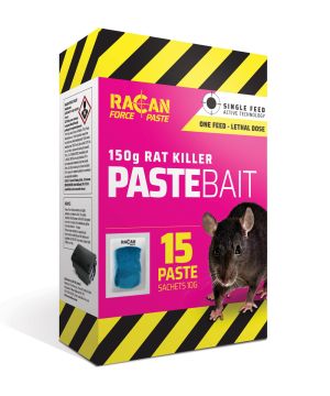 Racan R8912 Force Paste 15 x 10g sachets rodent control