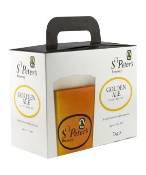 St Peters Golden Ale Beer Making Kit 3kg light golden ale for 36 pints