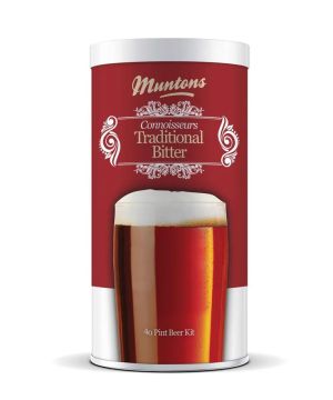 Muntons Connoisseurs Traditional Bitter Beer Making Kit, 1.8Kg, 40 Pints