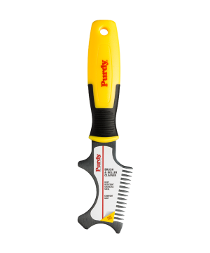 Purdy Brush and Roller Cleaner decorating accessory with stainless steel blade and comfort thumb grip