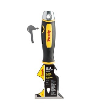 Purdy 10-in-1 Multi Tool with stainless steel blade and rubberized grip