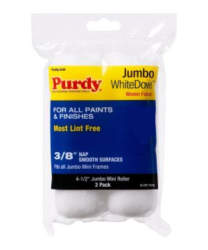 Purdy White Dove Jumbo Mini Roller Sleeve - 4.5" x 1-1/2" - Pack of 2