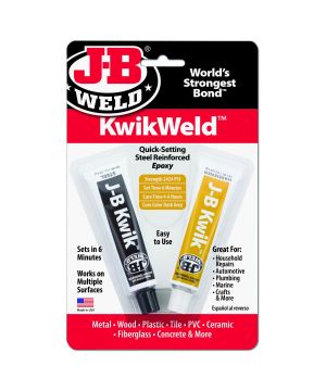 J-B Weld 8276UK KwikWeld Quick Setting Epoxy 2 x 30ml