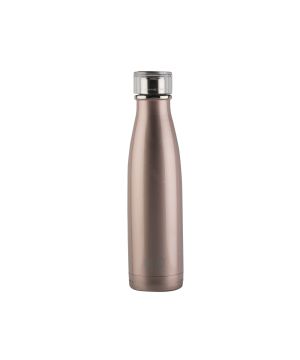Built 17oz Double Walled Stainless Steel Water Bottle in Rose Gold