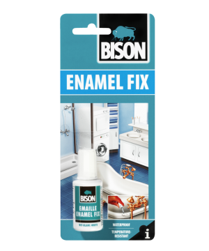 Bison Enamel Fix Adhesive - 20ml white