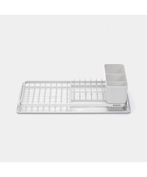 Brabantia 117282 Compact Dish Drying Rack in Light Grey
