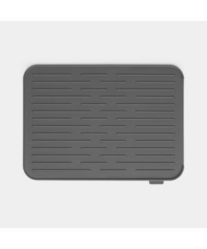 Brabantia 117442 Silicone Dish Drying Mat in Dark Grey