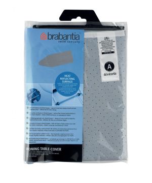 Brabantia 216800 Size A 110cm x 30cm Heat Reflecting Ironing Board Cover in Metalized