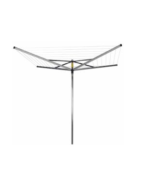 Brabantia Compact 50m Rotary Dryer with 50m drying length and four coated steel arms