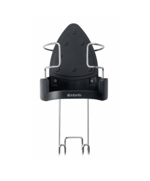 Brabantia Iron Store heat-resistant metal iron holder with steel hook and flex holder, 16 by 14 by 8.5 cm