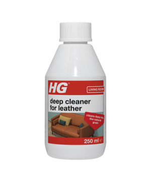 HG Deep Cleaner For Leather - 250ml water-based cleaner