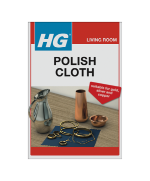 HG Silver Polish Cloth specialist polishing cloth for silver and silver-plated objects