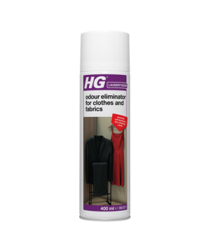 HG Odour Eliminator For Clothes And Fabrics 400ml pressurised spray can