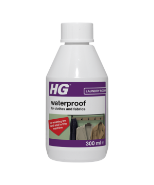 HG Waterproof for Clothes and Fabrics 300ml specialist cleaning liquid